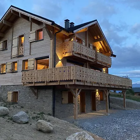 Villa Whymper Mitoyen Proche Pistes Avec Vue Panoramique Fontcouverte-la-Toussuire
